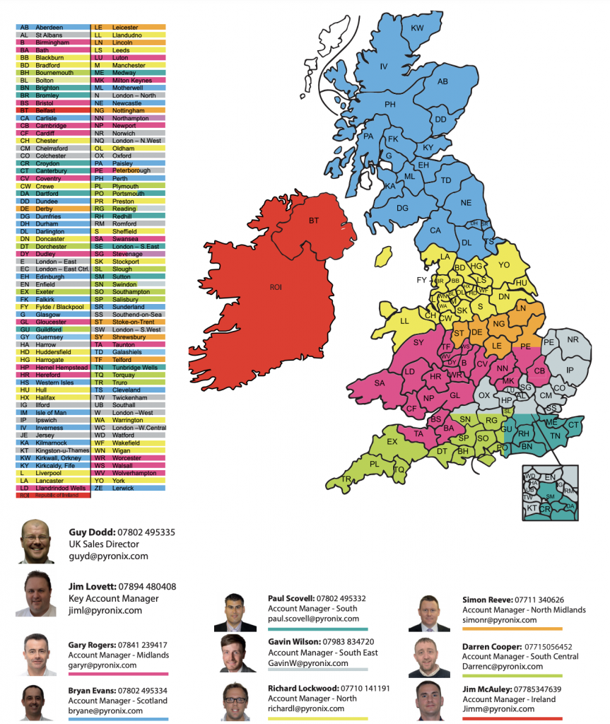 Account Managers Map